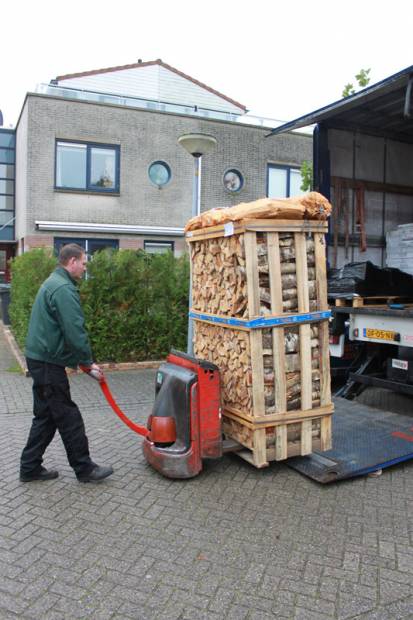 Haardhout bezorgen