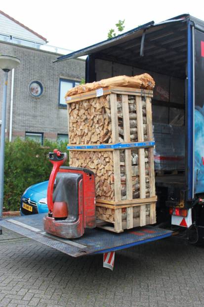 Haardhout gratis bezorgd